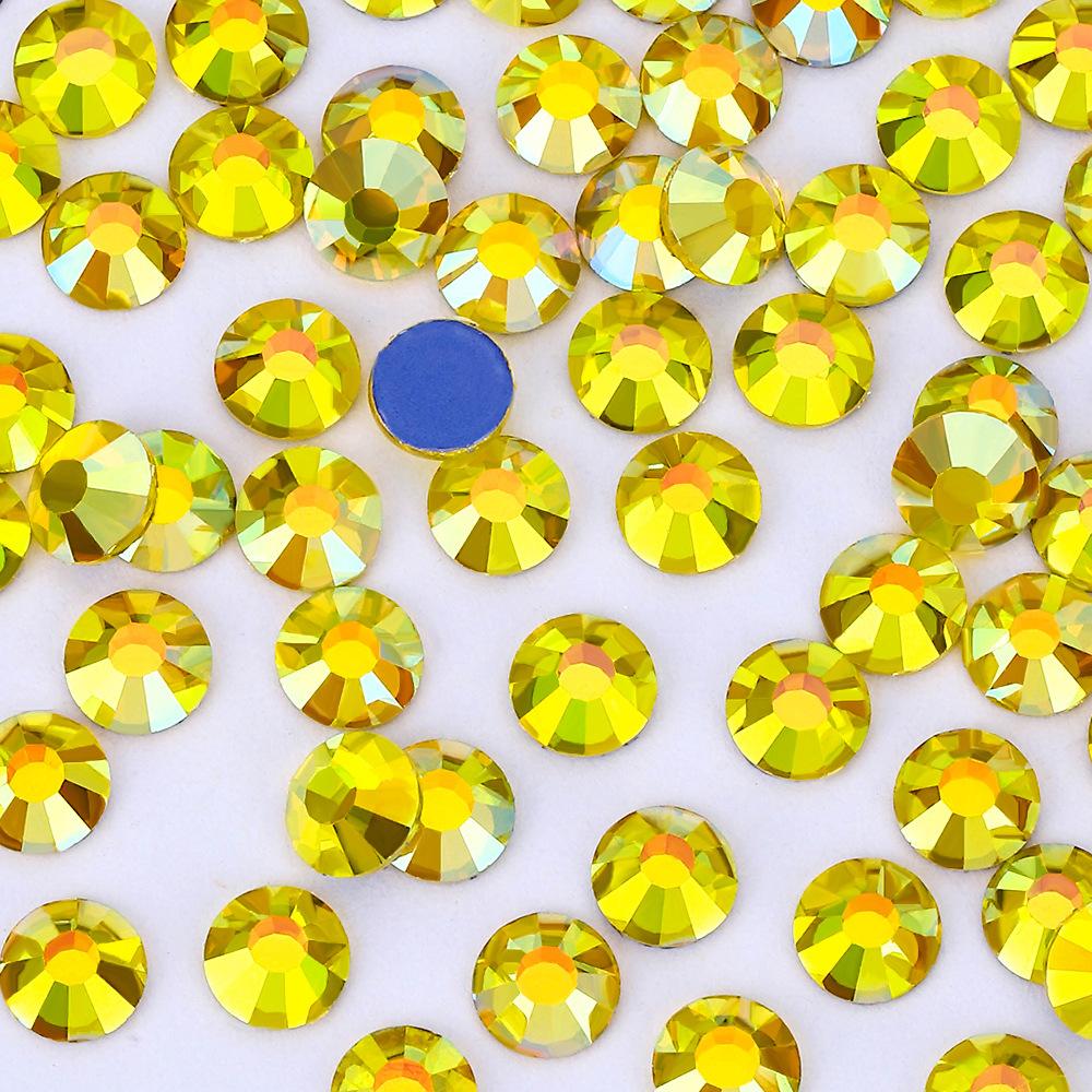 Phnom Penh Serie, Olympic Hot Diamond, Nail Art Diamant Glas Flachboden Strass Kleidung Zubehör Nagel DIY Kleidung Zubehör