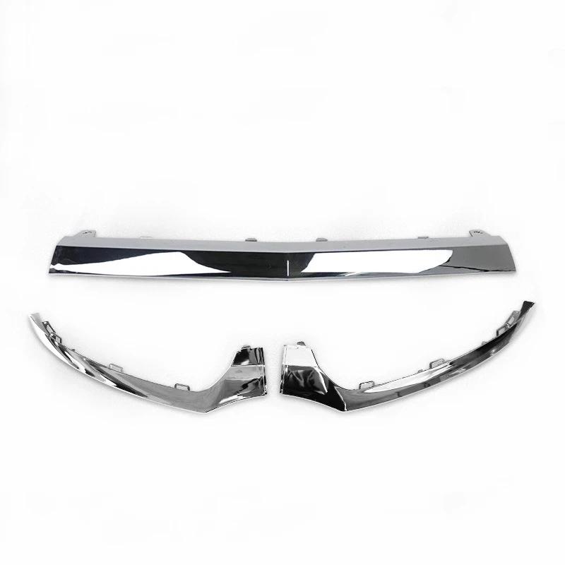 Front Bumper Lower Lip for Mercedes-Benz Class C W205 2014-2018 Trim Molding Chrome Car Body Kit Accessories