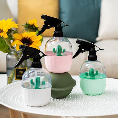 Fresh Nordic- Style Cactus Watering Can Gardening Watering Bottle 500ml Small Spraying Disinfection Candy Color Watering Can