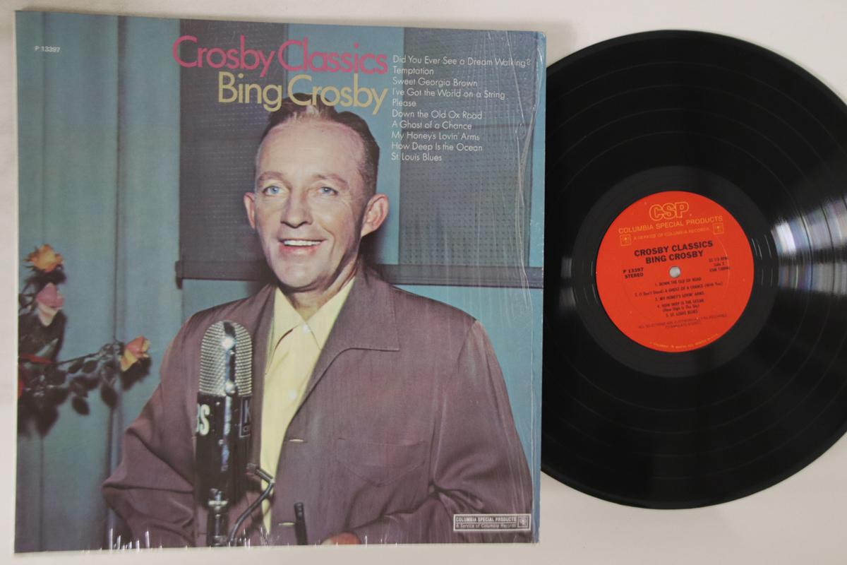 

LP Record BING CROSBY - Crosby Classics P13397 COLUMBIA SPECIA US Pop Used