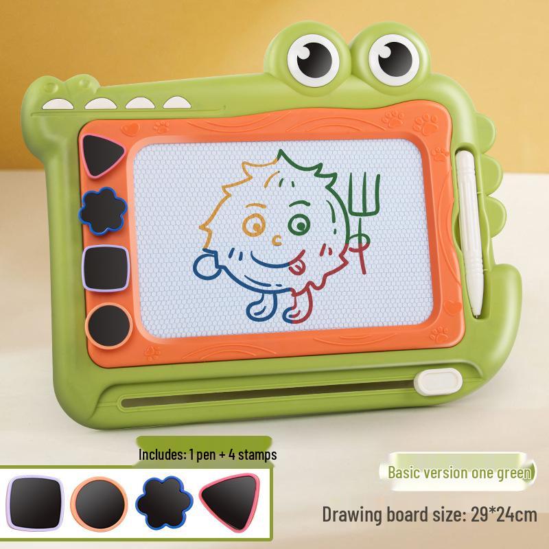 Crocodile Cartoon Erasable Magnetic Drawing Board for Kids