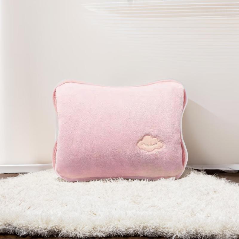 Rainbow Rechargeable Plush Hand Warmer Pouch