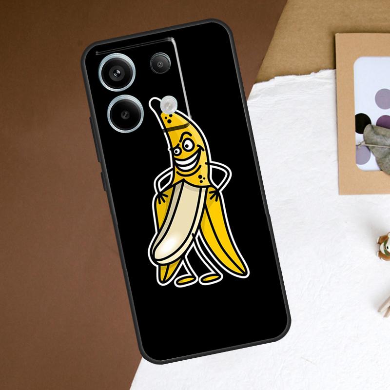 Memes Cartoon Funny Banana Phone Case For Redmi Note 12 13 Pro Plus 9 10 11 Pro 9S 10S 11S 12S Redmi 10C 12C 13C Cover