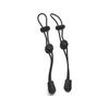 Wumio Trekking Pole Holder 1 Pair (2 Pieces) Set Stock Fixed Rubber String Backpack Storage Climbing Camping Outdoor Fixed String Pole Holder