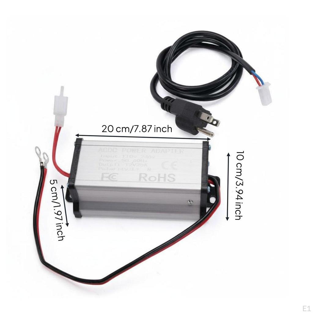 Heater Power Converter Protection Adapter Easy Installation Alternating Current to DC