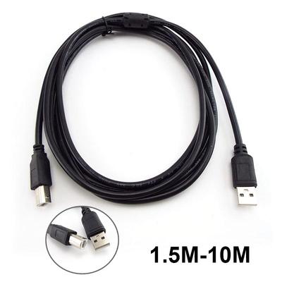 5M USB 2.0 Baskı Kablosu Tip A'dan B'ye Erkek Yazıcı Uzatma Kablosu Yazıcı Uzatma Hattı için