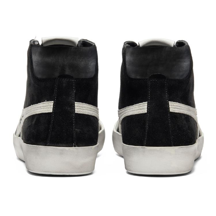 Onitsuka Tiger Abrasion Resistant High top Casual Shoes Unisex Black White 1183C551-001