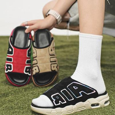 Men's Slippers 2025 Summer New Casual Slippers Fashion Air Cushion Sports Slippers for Men Non Slip Beach Shoes Designer Slides