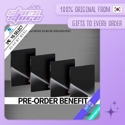 (VOORDEEL VOORBESTELLING)  BLACKPINK 3e MINI-ALBUM [DEADLINE] ZILVEREN Versie