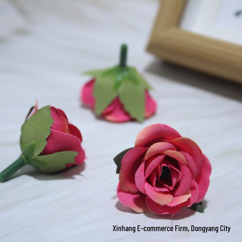 

Handmade Milan Rose Artificial Flower for Home, Wedding Decor, and DIY Headwear