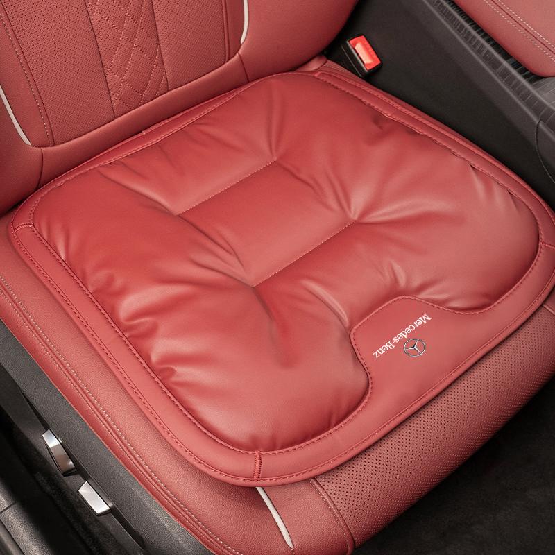 Car Seat Cushion Leather Soft Pad Interior Accessories For Mercedes Benz AMG GLE GLC CLA GLK GLS W206 W204 W205 W211 W203 W210 EK8