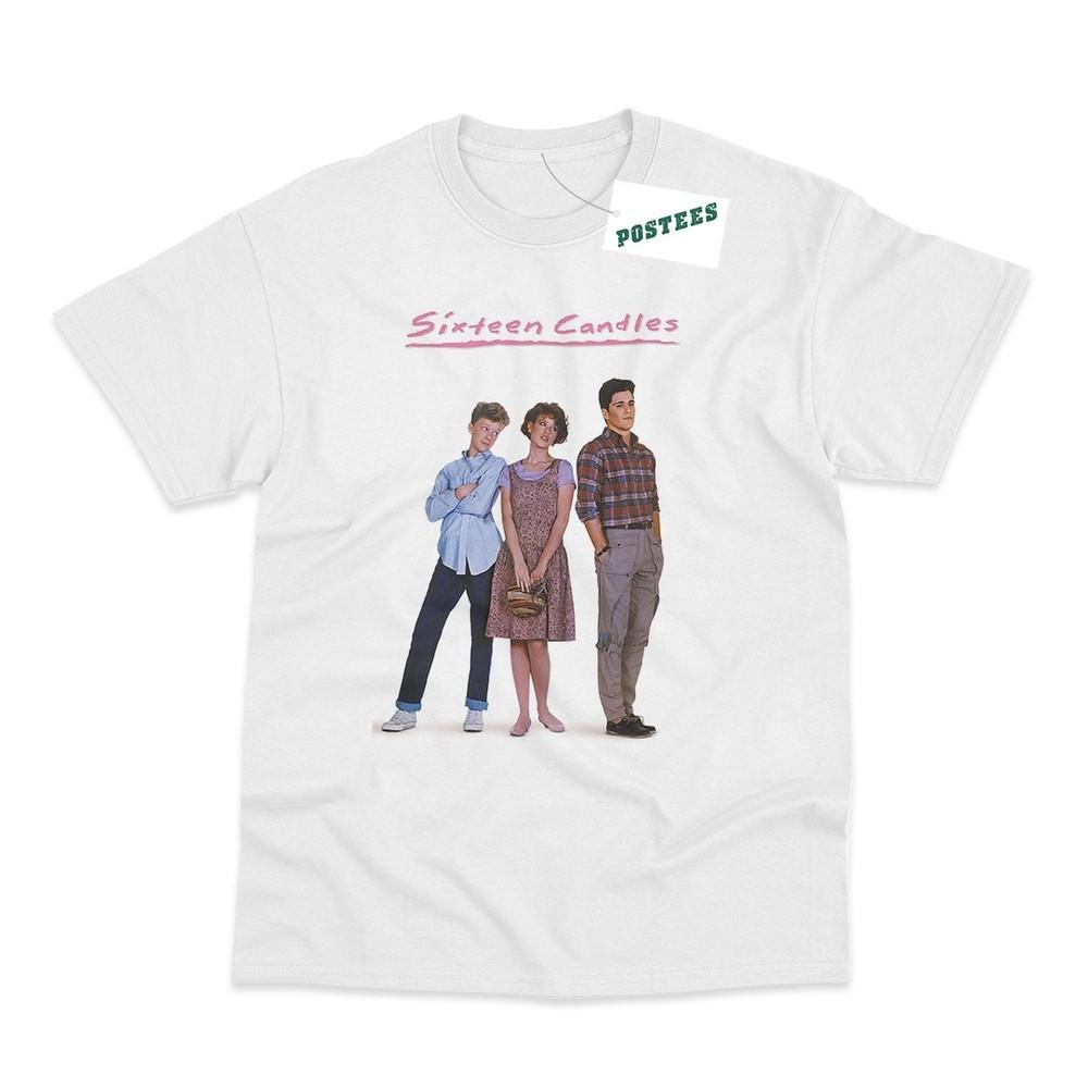 Sixteen Candles Movie Poster Inspired DTG Printed TShirt Unisex T-Shirt XXXL