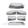 Car Windshield Sunshade Window Shade Foldable Sun Visor Cover Fit For Chevrolet Colorado /GMC-CANYON 2014-2022 Car Interior Accessories, 6 Pcs