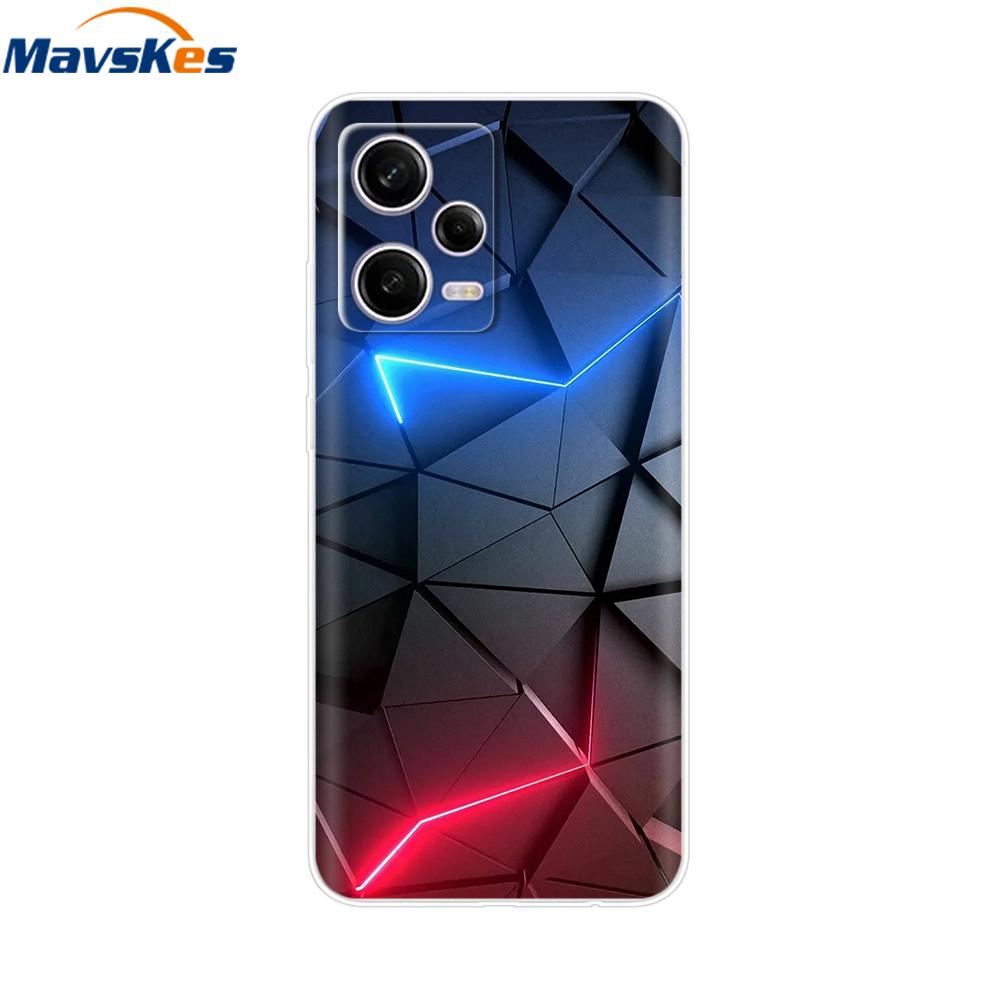 For Xiaomi Redmi Note 12 Pro 5G Case Transparent Soft TPU Back Cover For Redmi Note 12 Pro Plus Note12 5G 4G Cases Cover Fundas