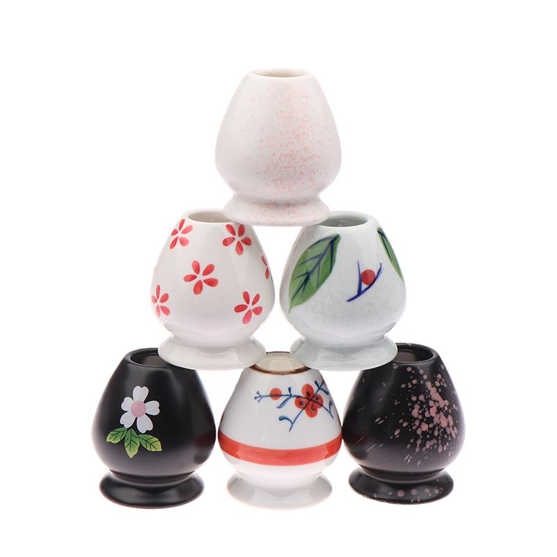 1Pieces Japanese Matcha Whisk Holder Teaware Matcha Ceremony Matcha Whisk Container Handmade Whisk Holder Outdoor Tableware