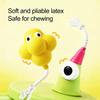 Pet Toy Soft Latex Material Sound Design Interactive Puppy Chew Toy Cartoon Design Teeth Oral Health Safe Chew Toy