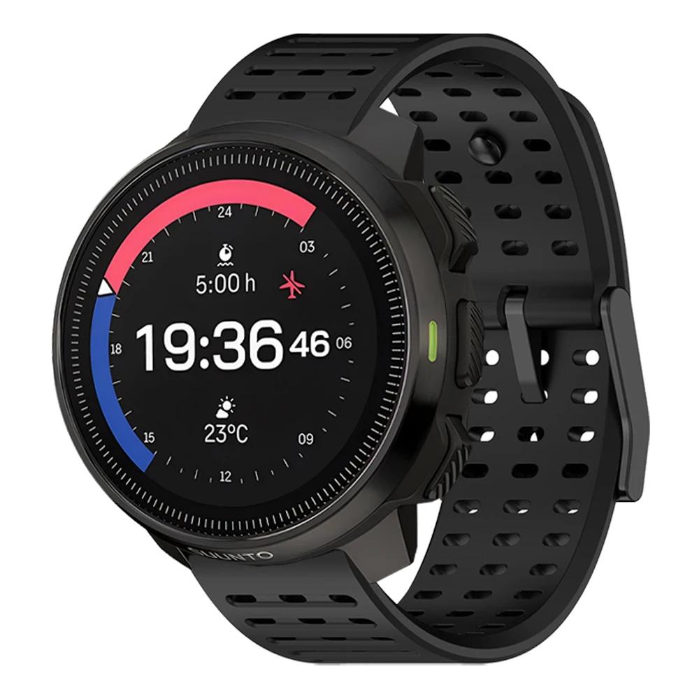 22mm Strap For Suunto RACE S / Ocean / Vertical Silicone Wristband For Suunto 5 9 Peak Pro Replacement Watch Band Bracelet