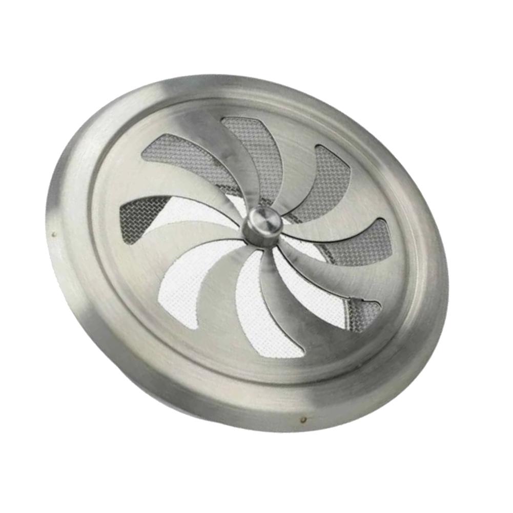 

100125mm Stainless Steel Ventilation Grille with Easy Clamp Installation and Adjustable Airflow for Ventilation