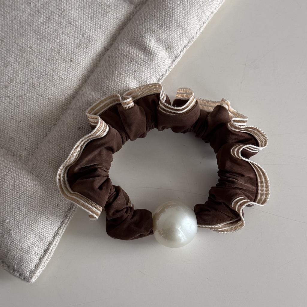 Hair Accessories Ties Band Rubber Elastic for Girls Women Korean Scrunchie Pearl Vintage  Popular Leading Fashion Sweets New