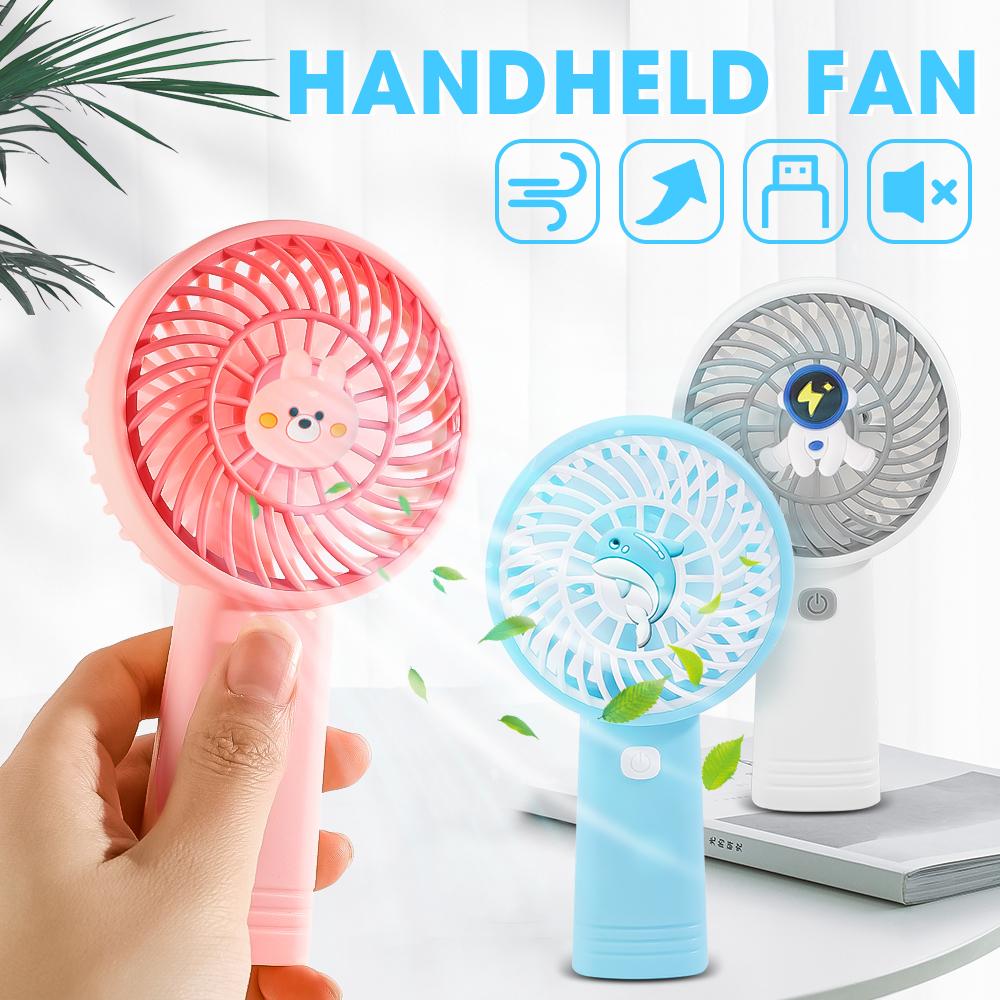 1PCS Cartoon Handheld Small Fan