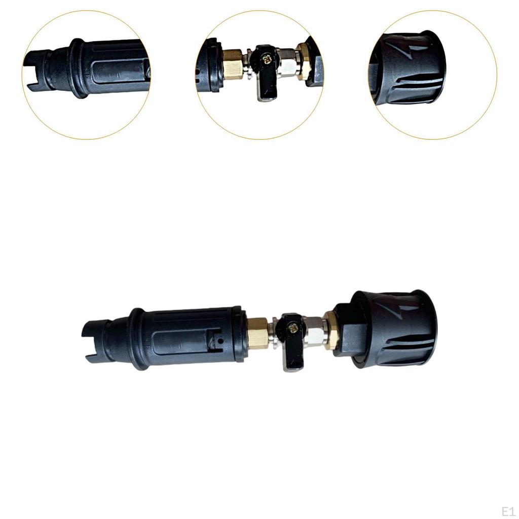 Pressure Washer Nozzle Quick Plug Cleaning Accessories for Walls Floors Parts Power Speed