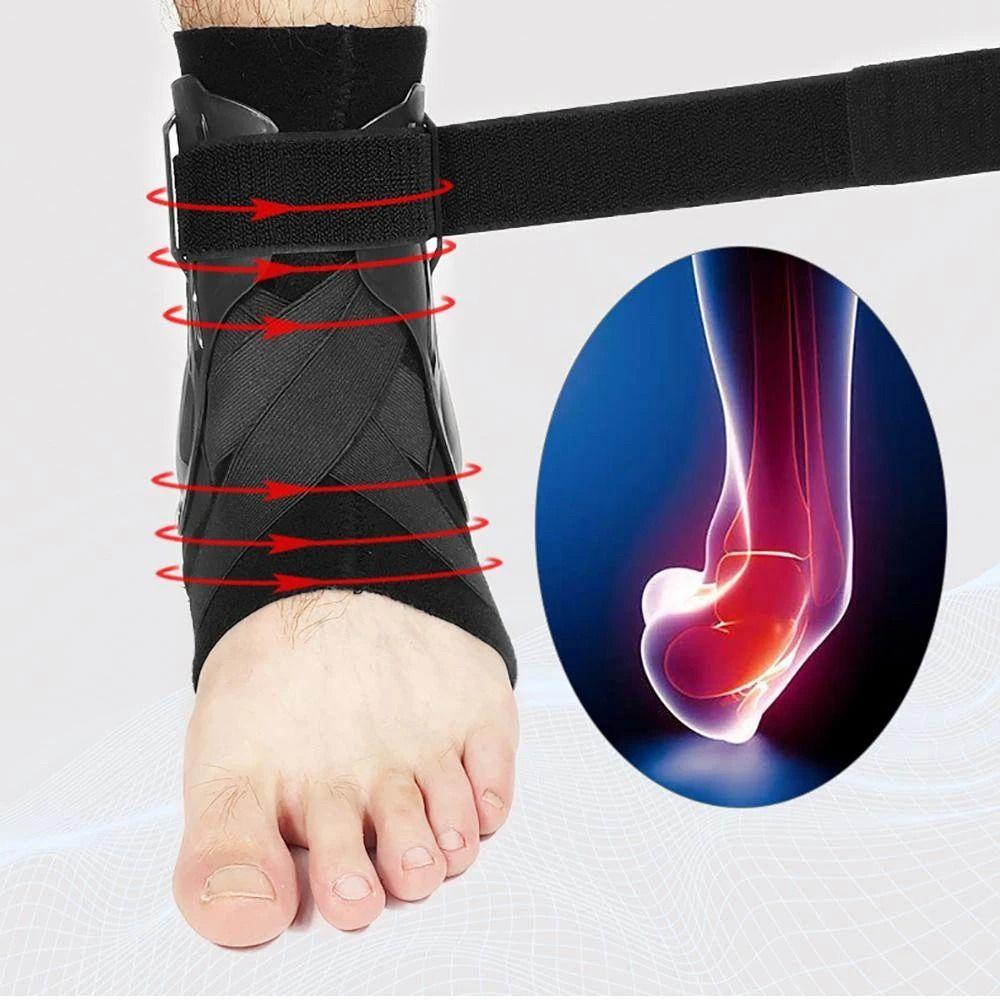 Portable Sports Ankle Sleeve Adjustable Ankle Sprain Orthosis Foot Guard Protector  Foot Protection