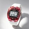 Unisex Digital Watch SKMEI Transparent Square School 2683
