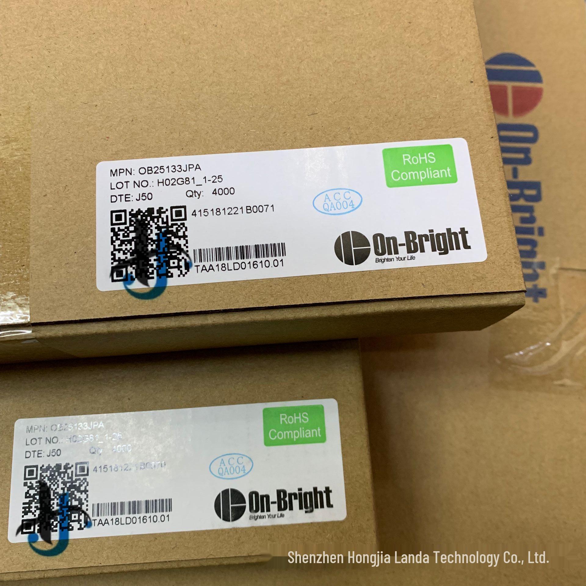 

OB25133JPA SOP7 ON-BRIGHT Angbao 5V1A Secondary-side PWM Controller
