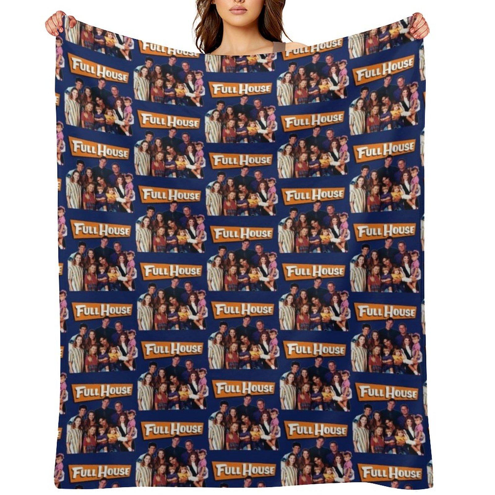 full house cast Throw Blanket Large Blankets For Baby christmas gifts Stuffeds Blankets 30x40in