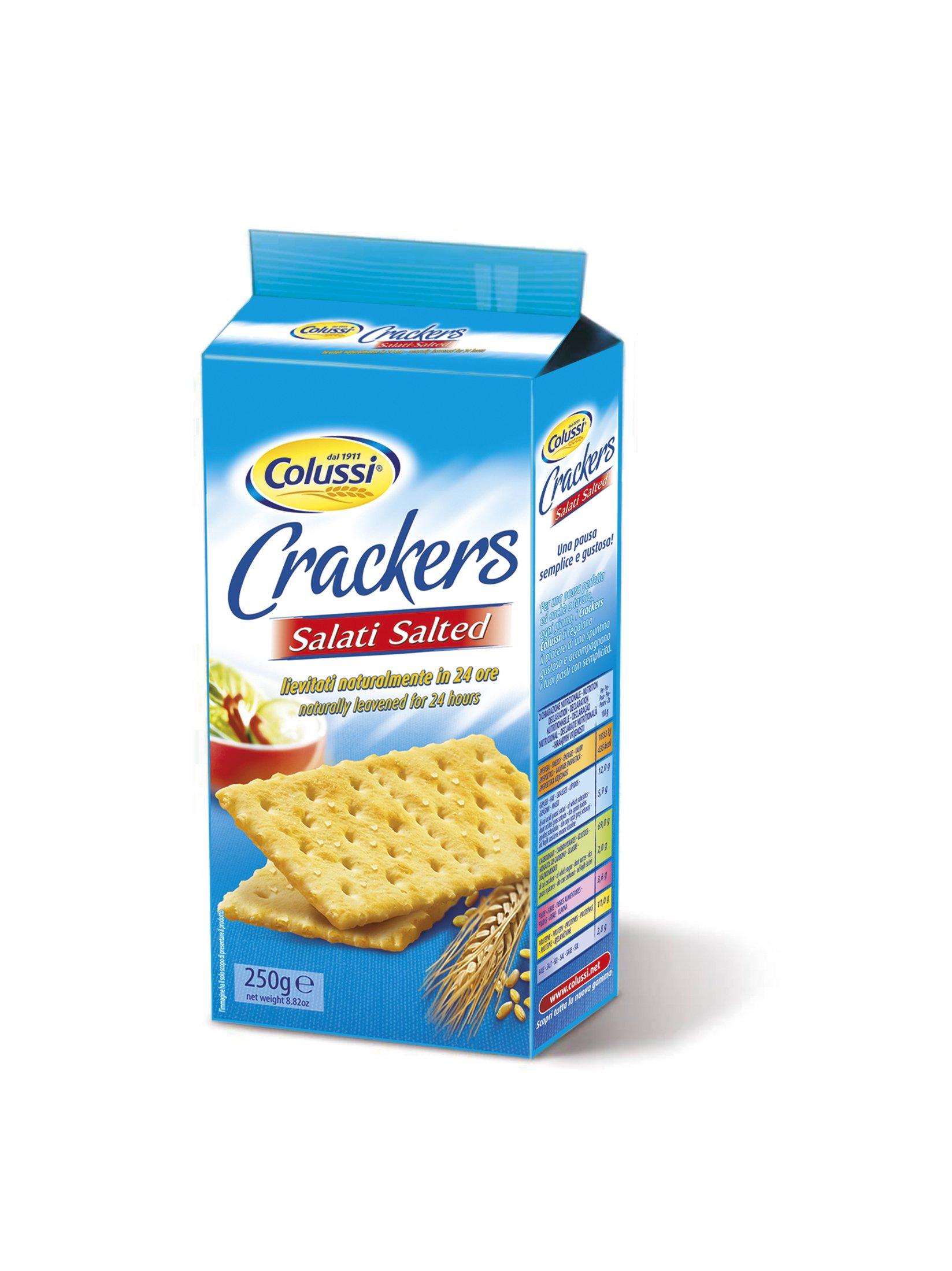 

Соленые крекеры Corussi 6 шт. x 7 пакетов