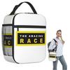 Roudtour Amazing Race Insulated Lunch Bag for Women Children Leakproof Food Boxes Thermal Lunch Box Tote