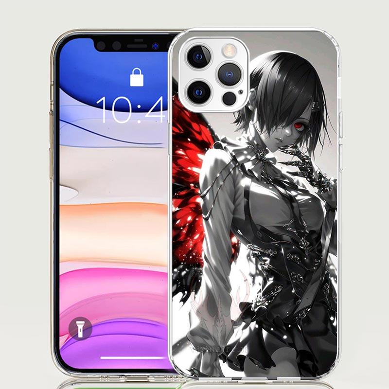 G-Ghoul Tokyo Touka Kirishima Phone Case For iPhone 17 Air 16 15 Plus 11 14 Pro Max 13 Mini 12 7 8 + SE Pattern Art Customized C