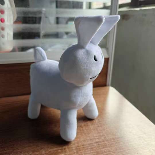 NOVÝ 20cm Chance Gubby Plyšový králík plyš Kawaii Měkké Anime Kreslené panenky Hra Dětské hračky