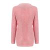 2025 Winter Loose Batwing Sleeve Plus Size Cardigan - Solid Color Knitted Sweater for Women