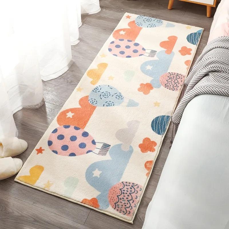 Bedroom Carpet Bedside Floor Mat Runner Rug Long Carpets Cute Cartoon Children's Carpets Home Decoration Rugs