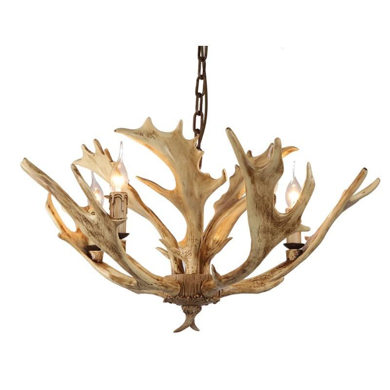 Antler Chandelier Vintage Restaurant Clothing Store Creative Personality Living Room Cabin Chandelier