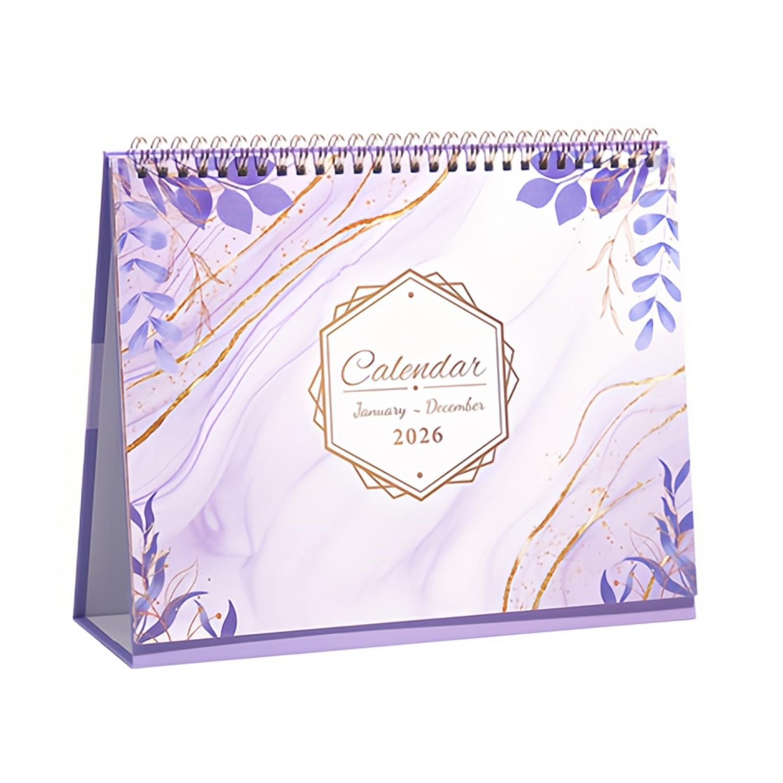 

2026 Desktop Calendar, A Beautifully Designed Desktop Calendar ; A Compact Decorative Calendar Suitable For Home Desktops. One Size