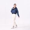 SWIFT SPEED Damen Slim Fit Fleece Yoga & Fitness Half-Zip Hoodie