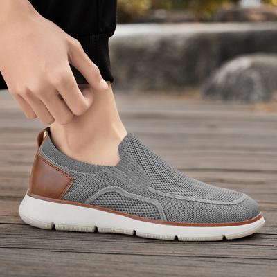 Foreign Trade Large Size 48 Loafers Men's Mesh Breathable Casual Shoes 2025 Men's Shoes One Pedal Lazy Shoes Men