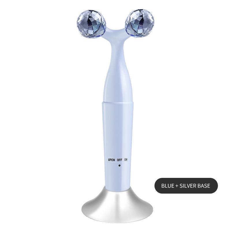 3D Electric Facial Slimming Device - V-Face Vibrating Roller Massager