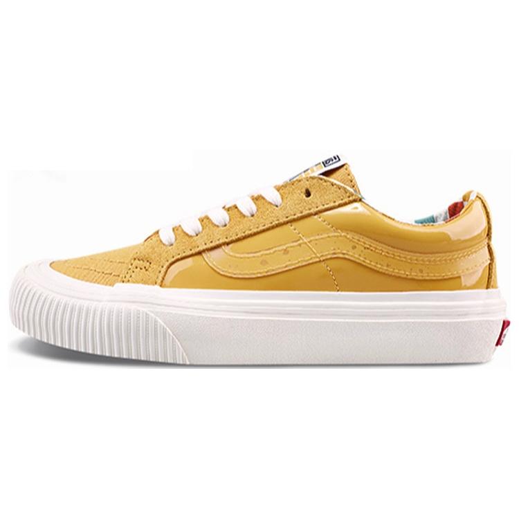 Vans Karina Rozunko x SK8-Low Reissue SF Patent Honey Gold Men s VN0A4UWI24L EU 38.5