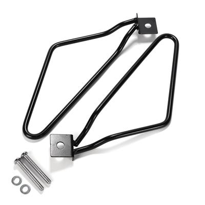 Nakira Side Bag Universal Saddlebag Support for Left and Set of 2 Support, Motorcycles, Right, (Black)
