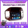 Car Radio Multimedia MP5 Player Head Unit Stereo BT For Mitsubishi Pajero 3 2000-2006