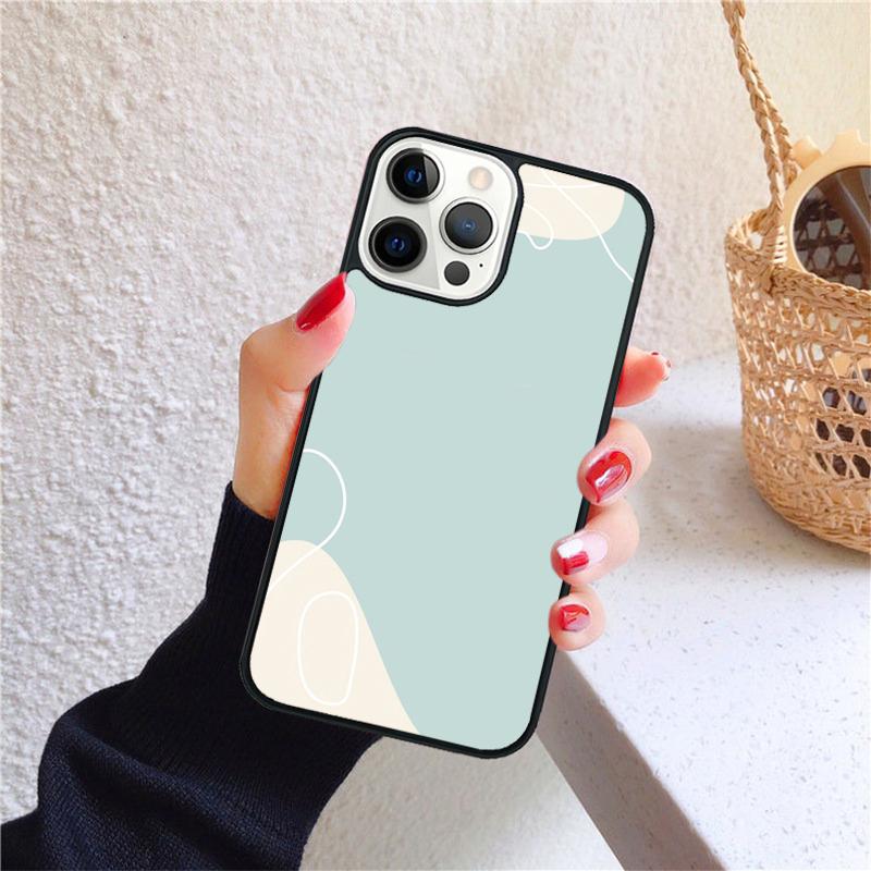 pastel aesthetic soft Phone Case Cover For iPhone 17 Air 16 15 14 12 13 Pro Max Plus coque Shell Fundas