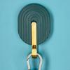 2pcs Towel Hook Self Adhesive Hooks Wall Hooks Stick for Bathroom Kitchen Strong Adhesion High Bearing Capacity Drill