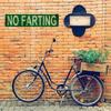 1pc, "No Farting" Metal Sign (16x4 inches/40cm*10cm), Vintage Plaque Decorative Wall Art, Wall Decor, Room Decor, Home Decor
