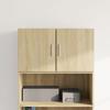 VidaXL Wall Cabinet Sonoma Oak 70x42.5x40 Cm Engineered Wood 846119