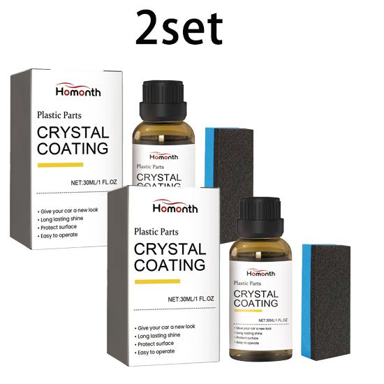 Homonth car interior refurbishment kit, instrument panel, wax, plastic cleaning, coating, glazing, daily maintenance 1set