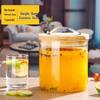 Heat-Resistant Fruit Wine Bottle with Faucet, Ideal for Plum Soaking, Grape Winemaking, and Beverage Brewing At Home