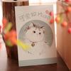 30PCS Postcards Full of Cat Fun and Cute Pet Theme Decoration Cards, Travel Commemorative Messages, Greeting Cards